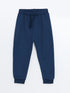 LC Waikiki Crew Neck Printed Baby Boy Sweatshirt and Trousers 2-Pack Set